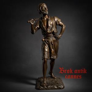 Sculpture - Orientaliste Bronze - Marcel Début - France - 19th Century 