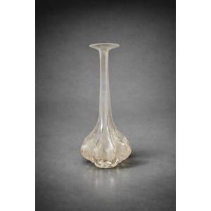 Vase - Crystal - Lalique - Marie Claude - France - 20th Century 