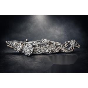 Zoomorphic Decoration - J. Massier - Earthenware - France - 19th Century 