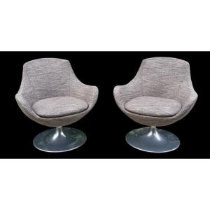 Pair Of 60s Armchairs