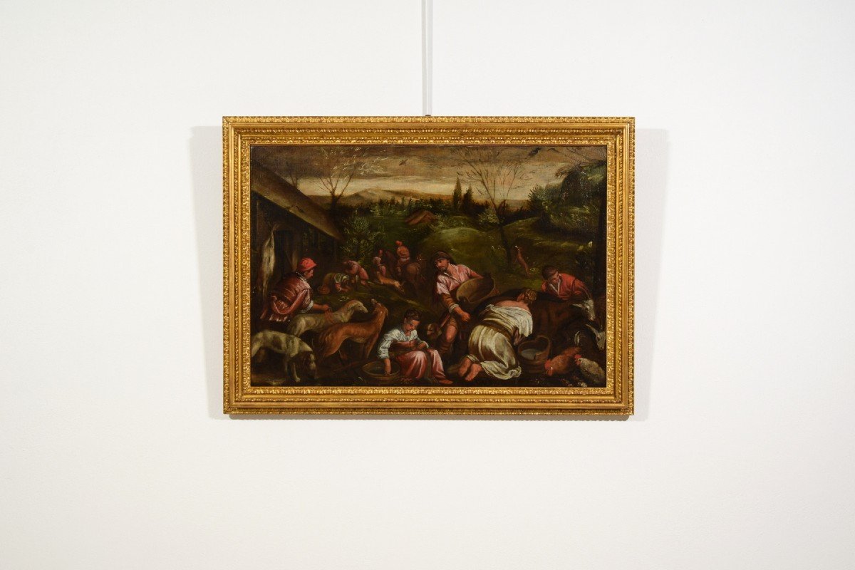 Seguace di Jacopo Bassano, Allegoria della Primavera, XVII secolo-photo-6