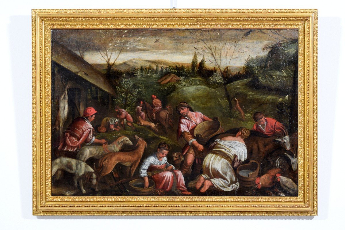 Seguace di Jacopo Bassano, Allegoria della Primavera, XVII secolo-photo-7