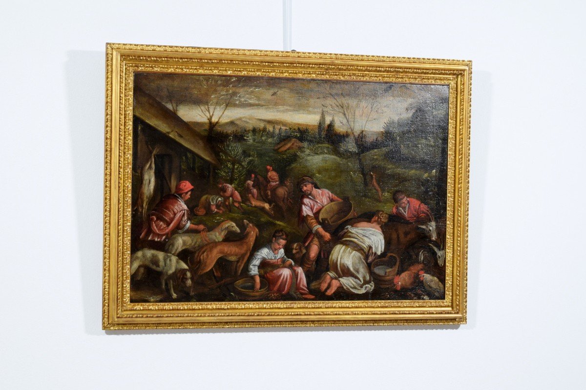 Seguace di Jacopo Bassano, Allegoria della Primavera, XVII secolo-photo-8