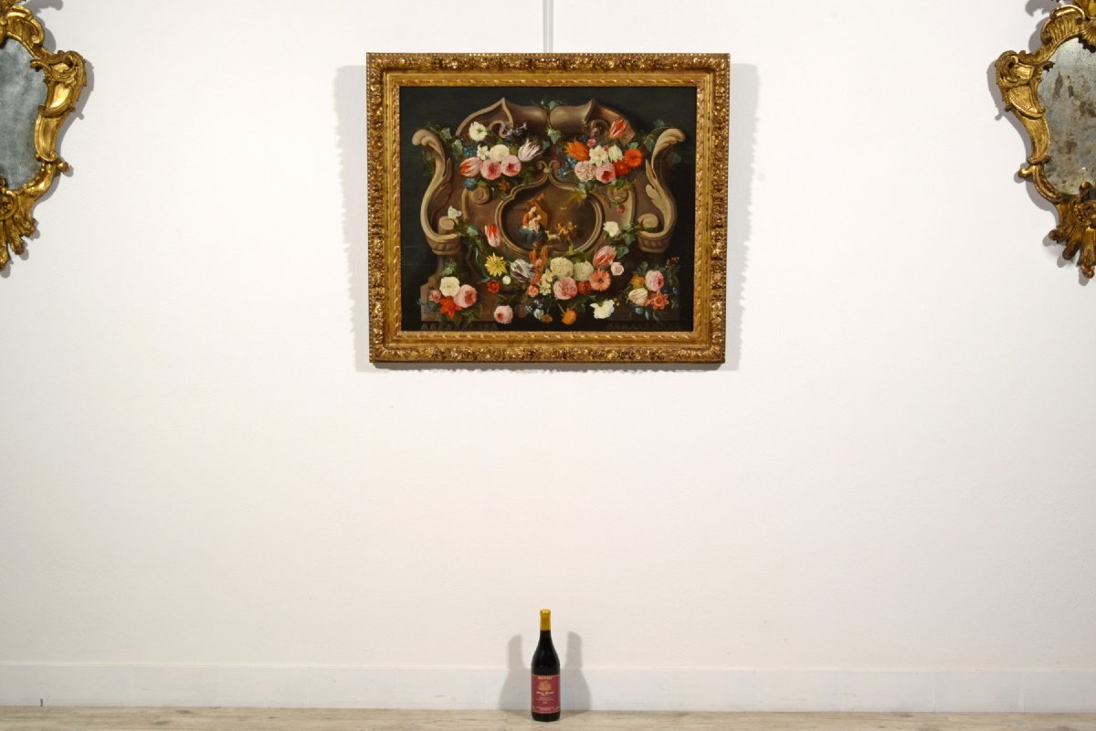 Jan van Kessel I e Jan van Balen, Natura morta, prima metà del XVII secolo-photo-1