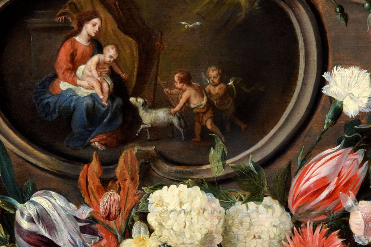 Jan van Kessel I e Jan van Balen, Natura morta, prima metà del XVII secolo-photo-4