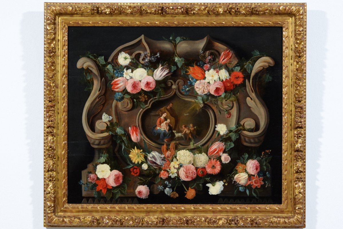 Jan van Kessel I e Jan van Balen, Natura morta, prima metà del XVII secolo-photo-5