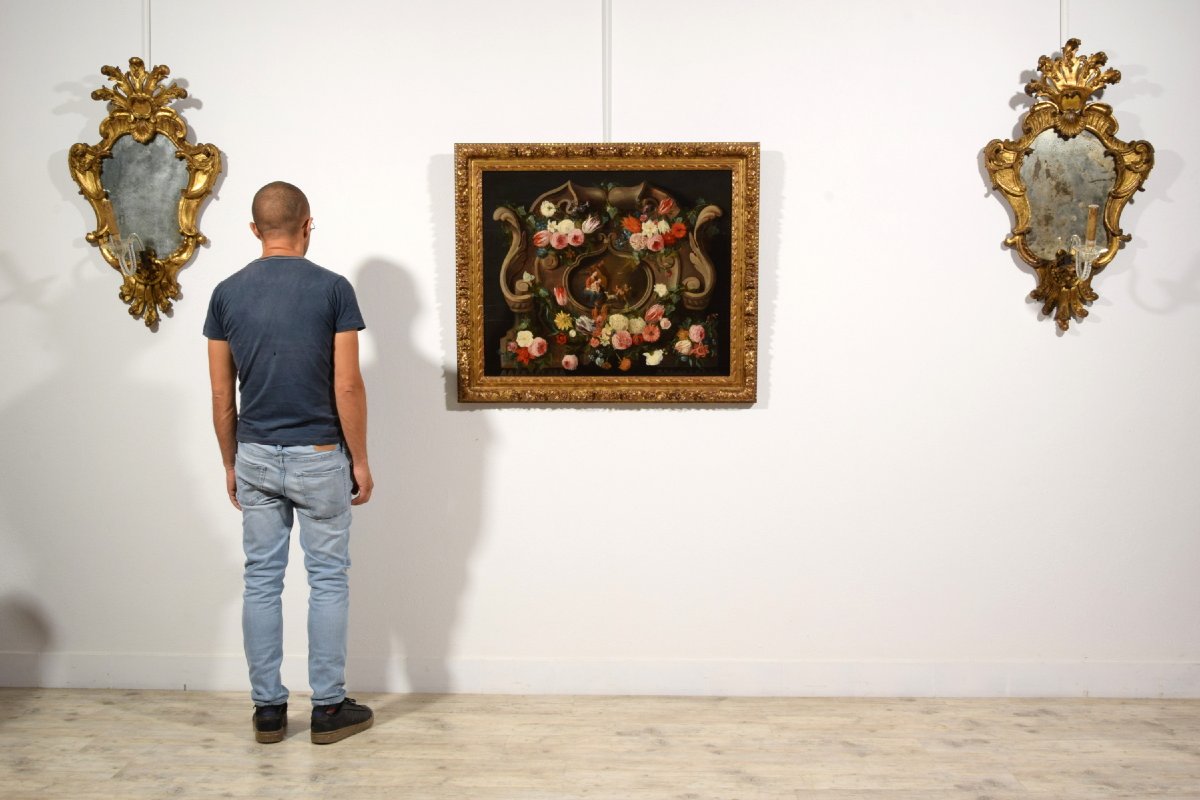 Jan van Kessel I e Jan van Balen, Natura morta, prima metà del XVII secolo-photo-6