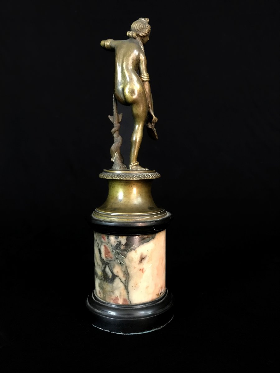 Sculpture En Bronze Représentant Vénus Qui Enlève Son Santal, Italie, Fin XVIII Siècle-photo-3
