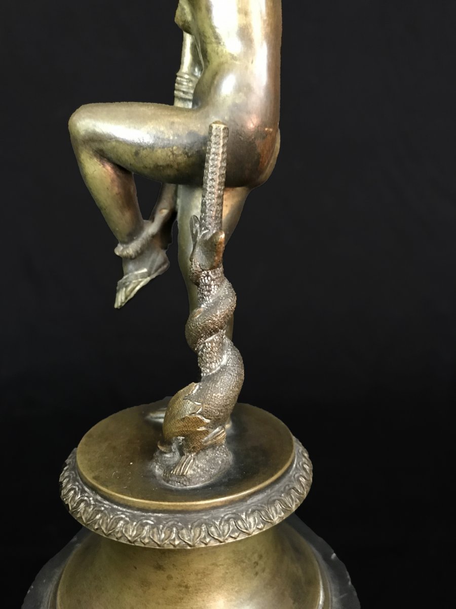 Sculpture En Bronze Représentant Vénus Qui Enlève Son Santal, Italie, Fin XVIII Siècle-photo-8