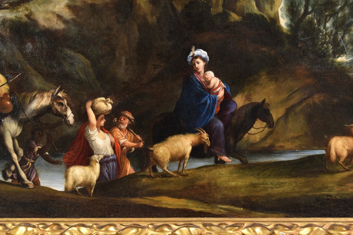 Pier Francesco Cittadini, Giacobbe e la sua famiglia si recano in Egitto, XVII secolo-photo-3