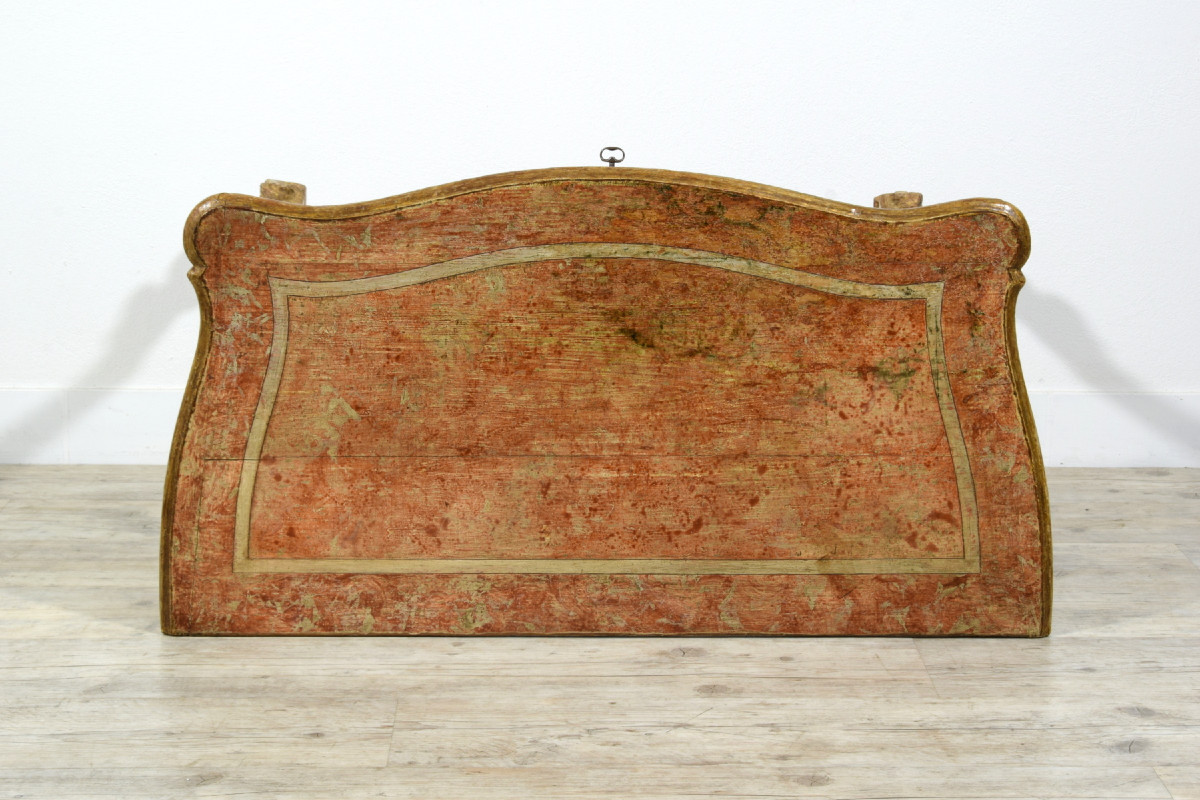 Consolle in legno laccato e dorato, Marche, primi anni del XVIII secolo, Epoca barocca-photo-5