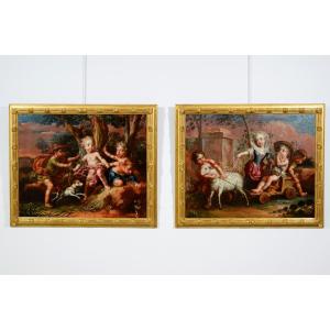 l’Allegoria della Primavera e dell’Autunno, Vittorio Amedeo Rapous, 1786