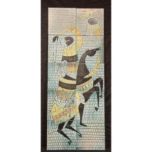 Lespinasse Ceramic Panel.