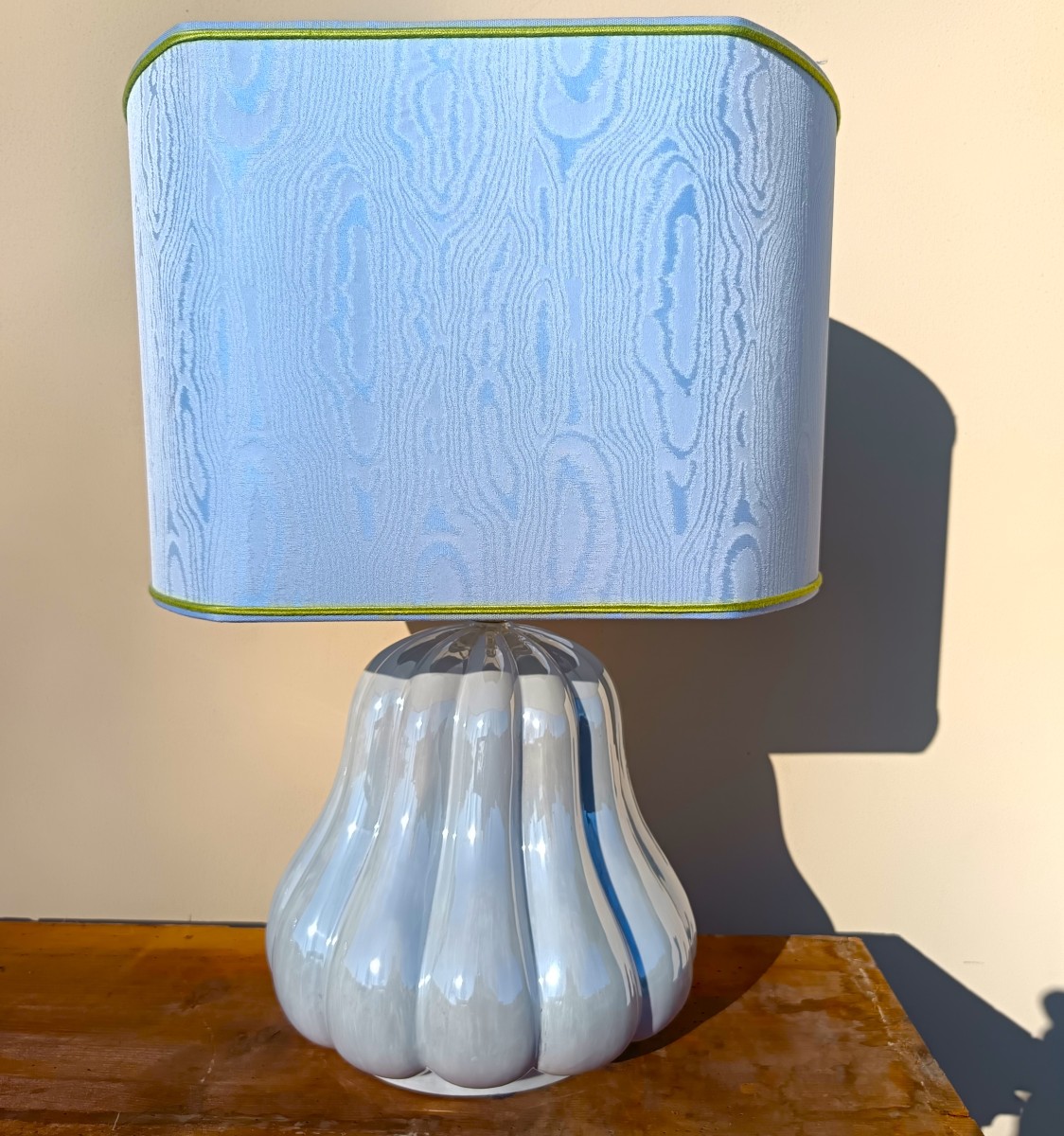 Coppia lampade 1960 “Zucche” in ceramica-photo-3