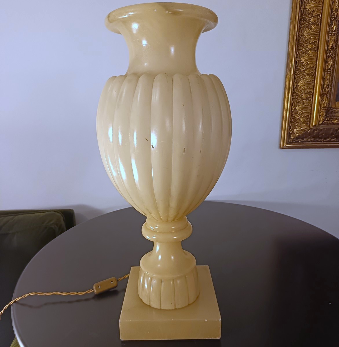 Lampada in alabastro del 1930 – Periodo storico razionalista