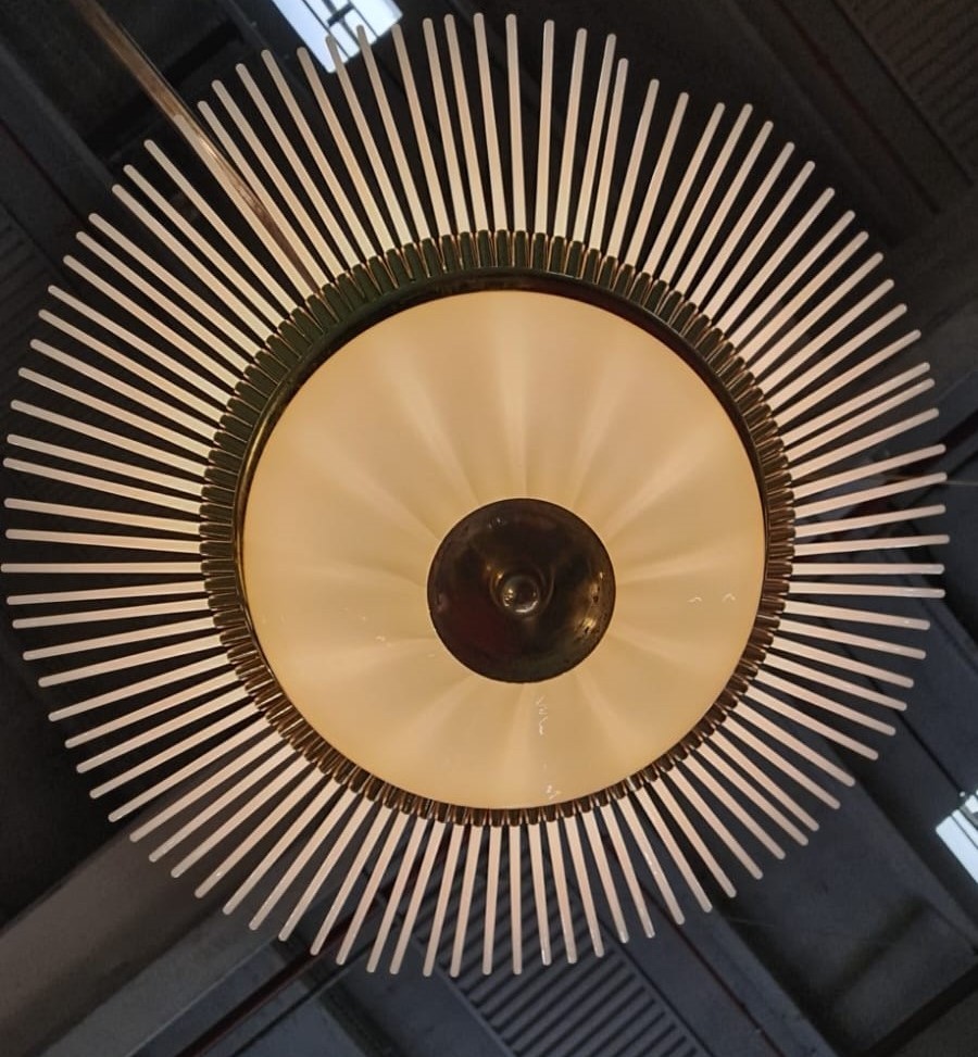 Lampadario Murano 1970 Gaetano Sciolari-photo-3