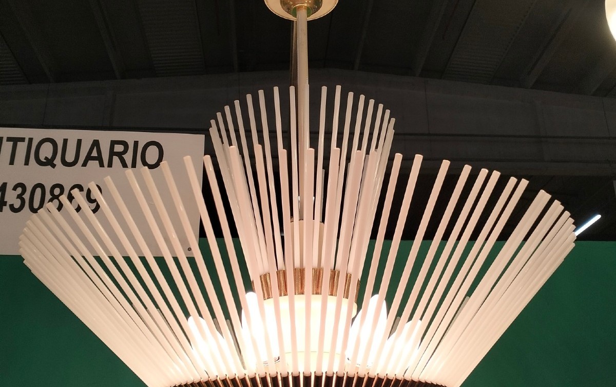 Lampadario Murano 1970 Gaetano Sciolari-photo-4