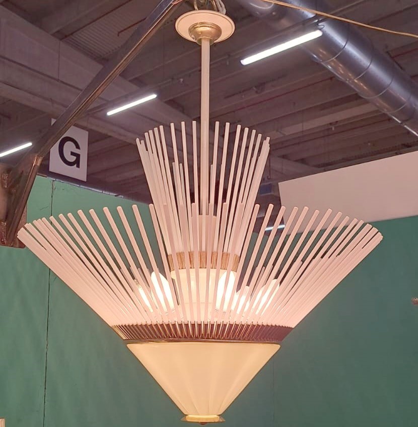 Lampadario Murano 1970 Gaetano Sciolari-photo-1