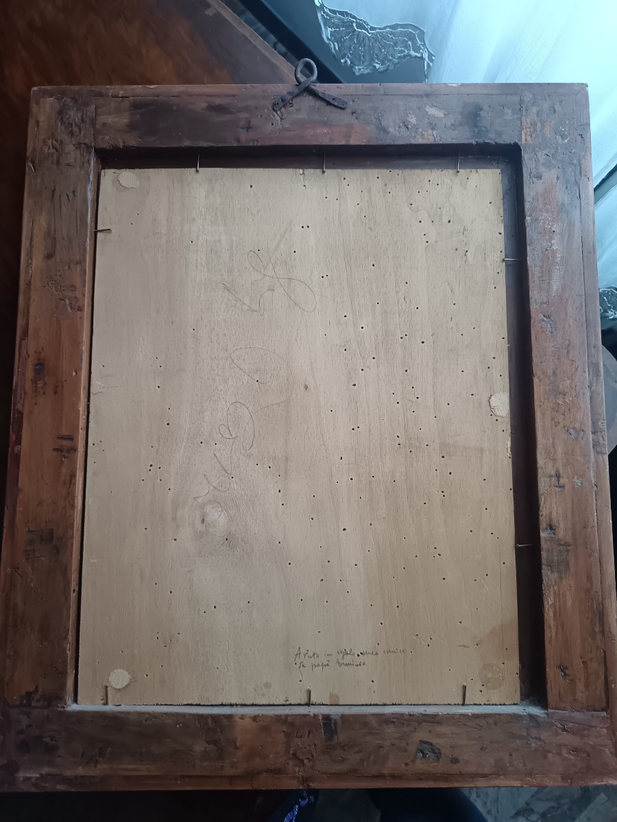 Olio su tavola lignea San Sebastiano ’900-photo-2