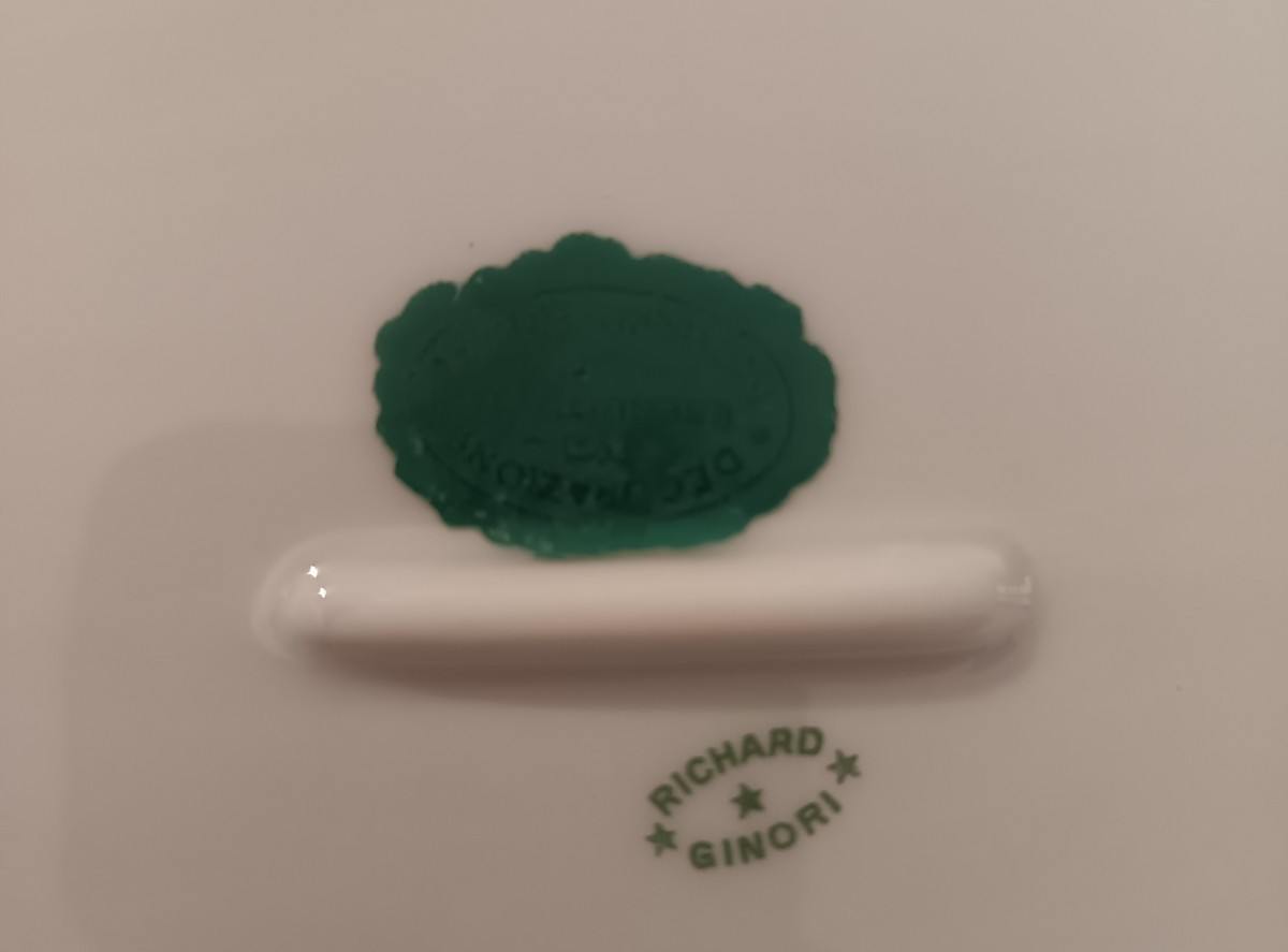 Servizio piatti in porcellana Richard Ginori 1927-photo-1