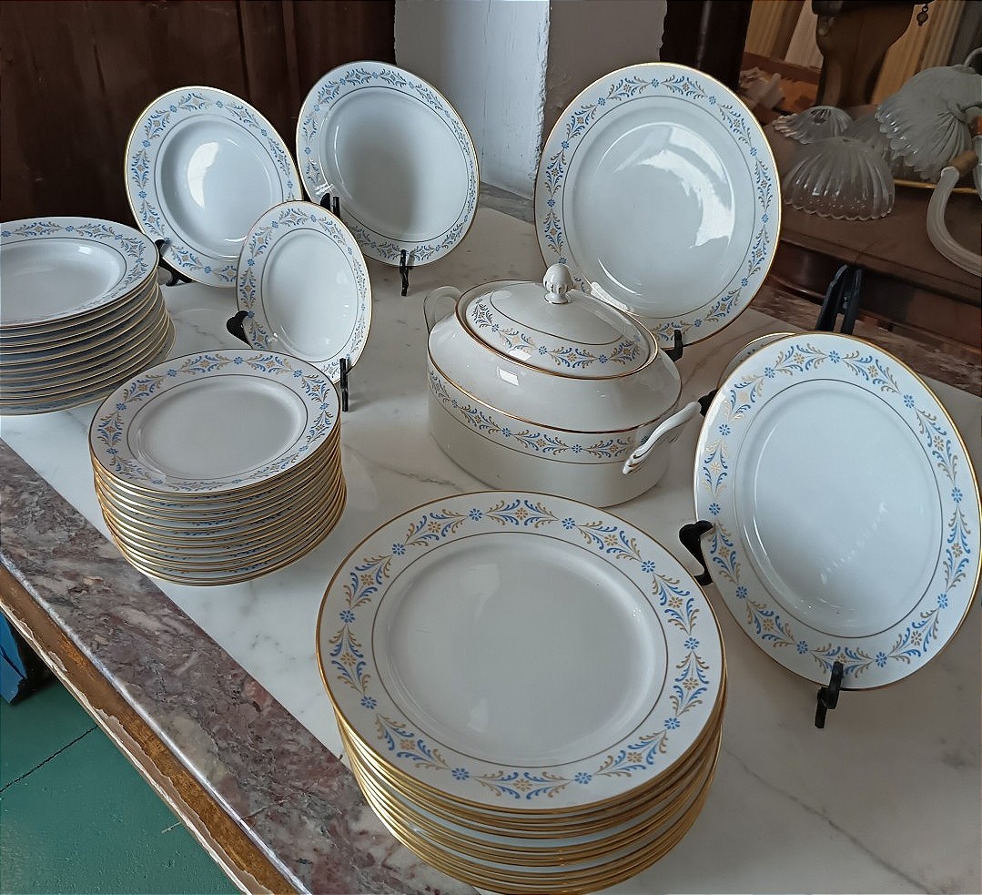 Servizio completo porcellana Ginori anni ’50 – Manifattura Doccia Firenze-photo-4