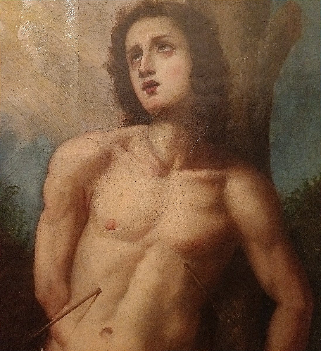 Olio su tela su tavola fine 500 – San Sebastiano-photo-1