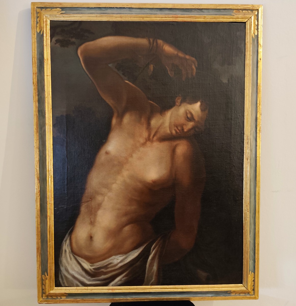 Olio su tela San Sebastiano del 600 – Att. Andrea Vaccaro