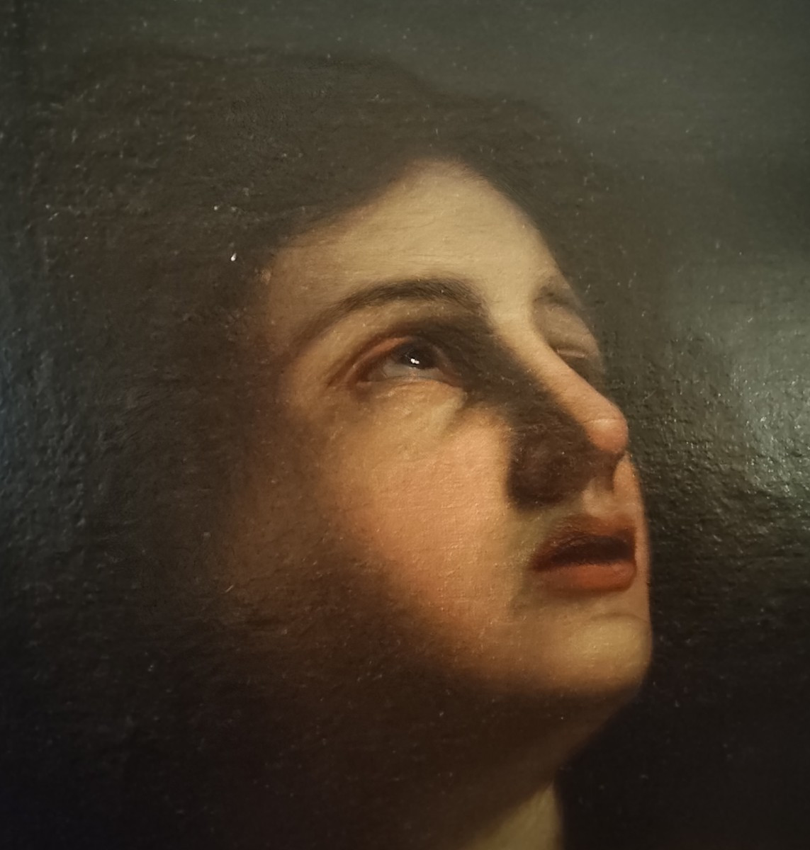 Olio su tela del 1600 – San Sebastiano, attribuito a Cesare Gennari (1637–1688)-photo-1