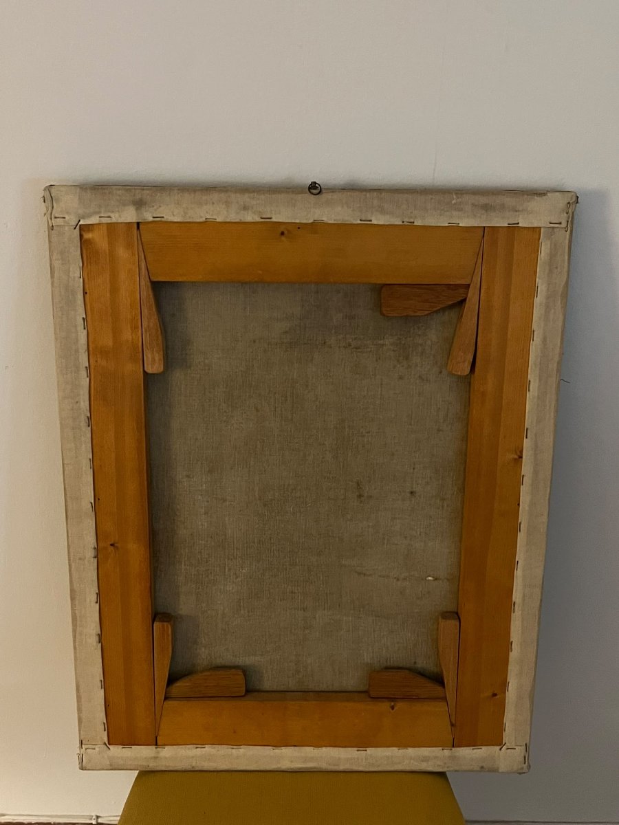 Olio su tela del 1600 – San Sebastiano, attribuito a Cesare Gennari (1637–1688)-photo-2