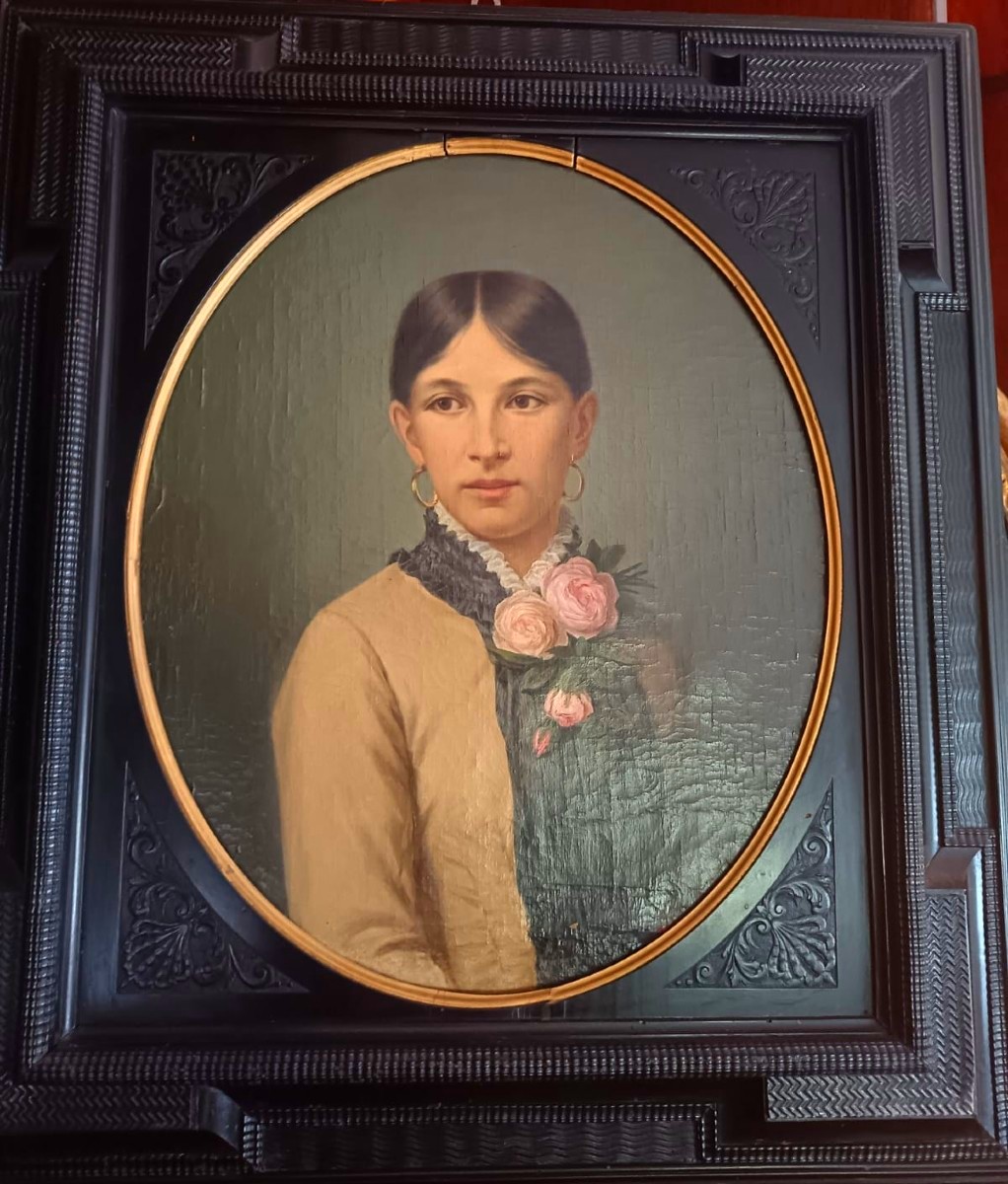 Olio su tela 1850 – Nobildonna-photo-1