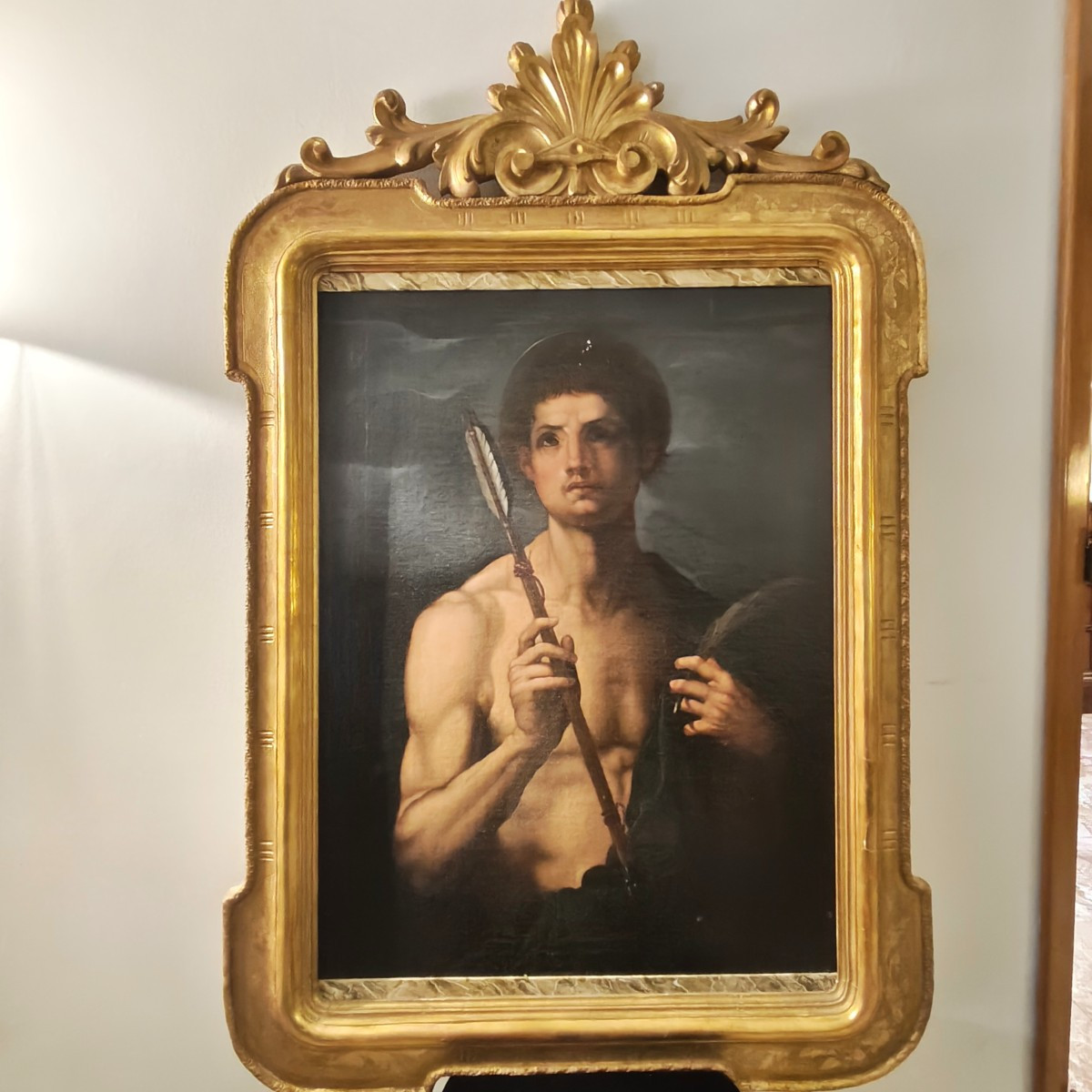 Olio su tela San Sebastiano primo ’700