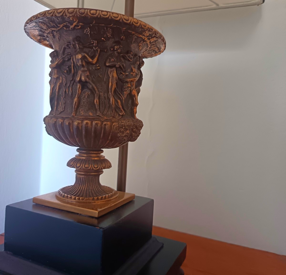 Coppia di paralumi in bronzo 1920 – Gran Tour-photo-4