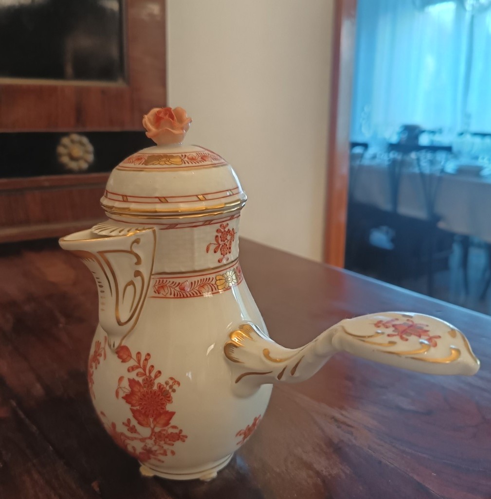 Servizio caffè Herend in porcellana, inizio XX secolo-photo-2