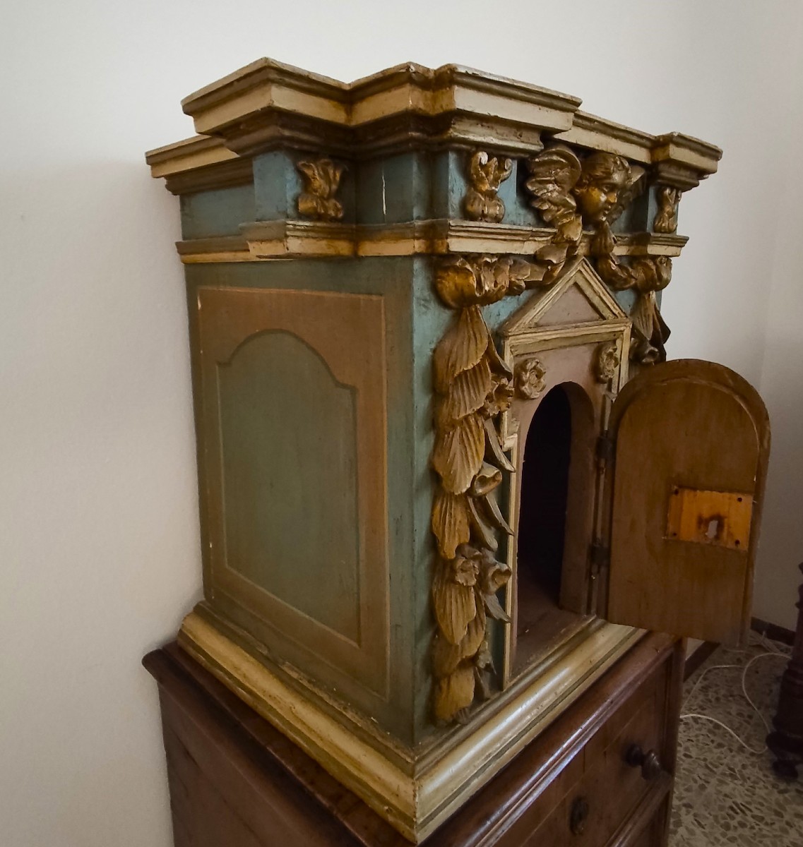 Tabernacolo Ligneo del XVII Secolo-photo-3