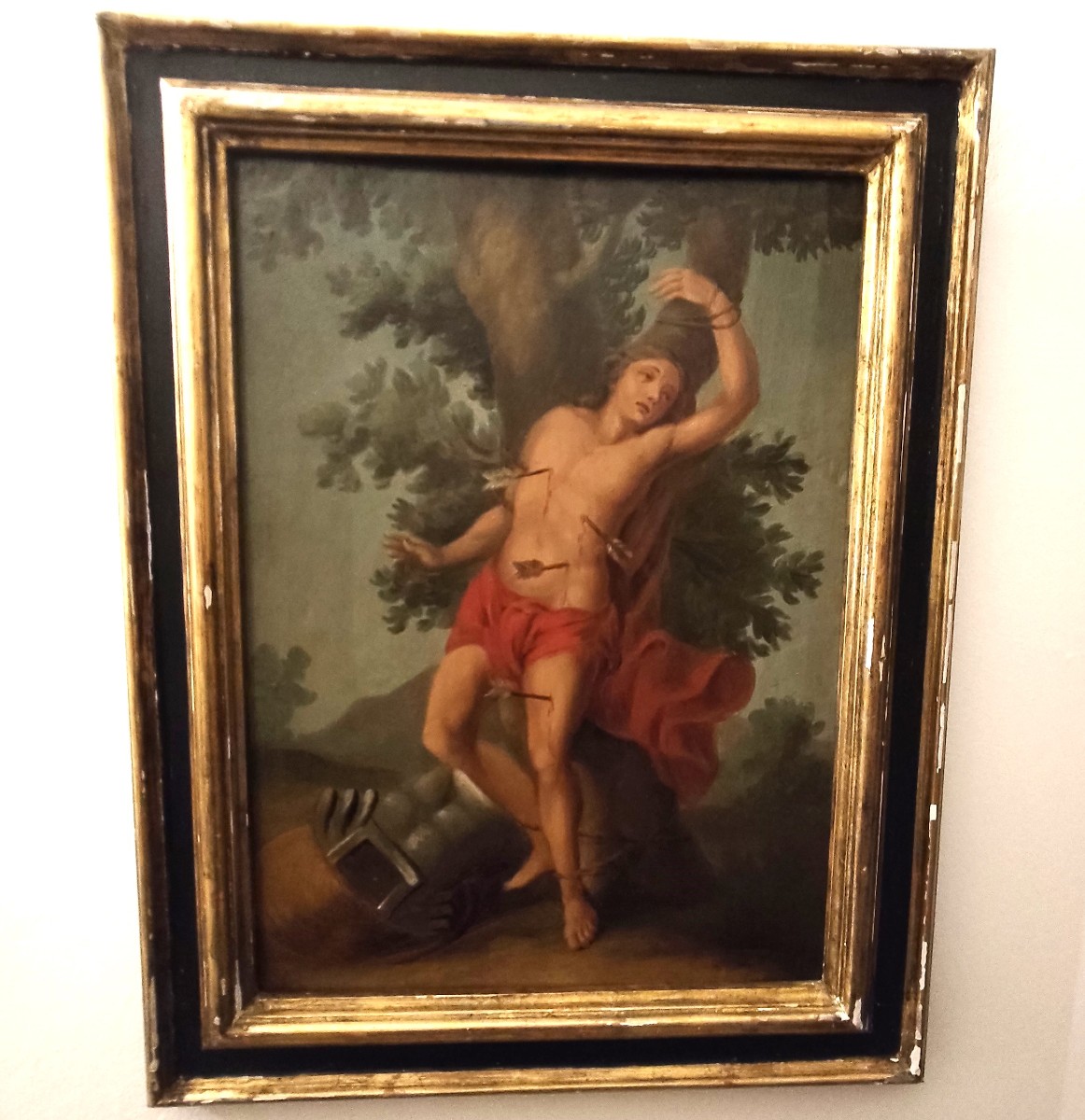 Olio su Tavola di San Sebastiano, Fine ’800