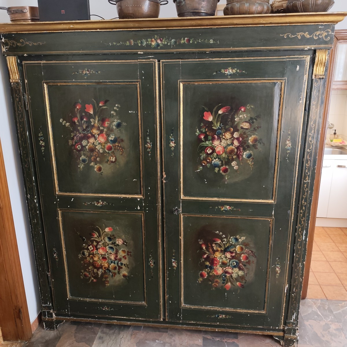 Armadio dipinto 800 Firenze-photo-3