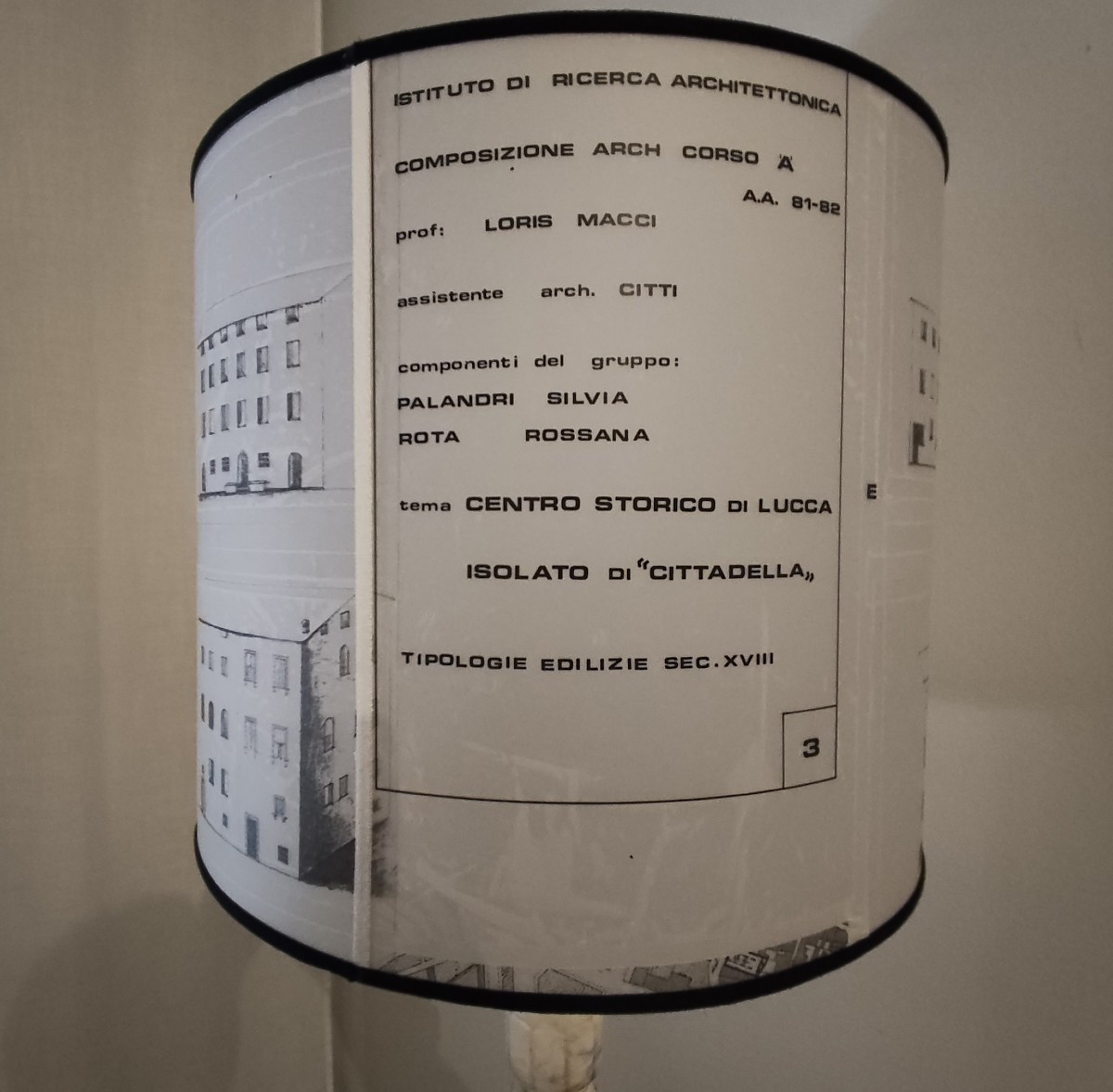 Lampada piantana in marmo razionalista 1930-photo-2