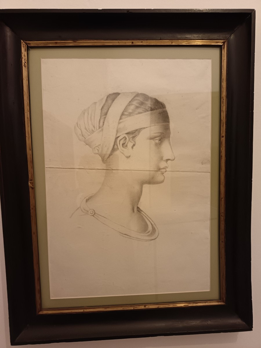 Coppia disegni a carboncino le donne 800 Francia-photo-4