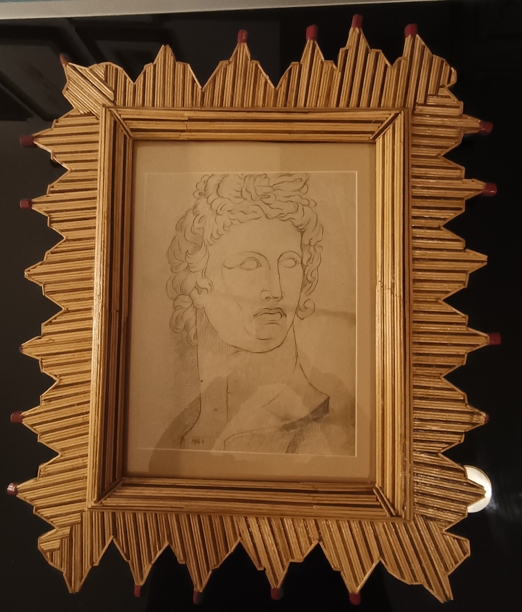 Disegno a carboncino 800 Antino-photo-3