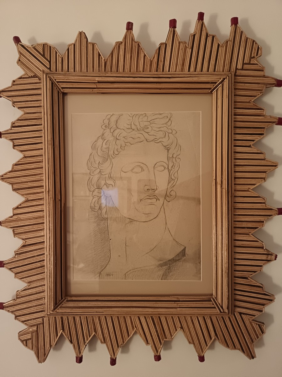 Disegno a carboncino 800 Antino