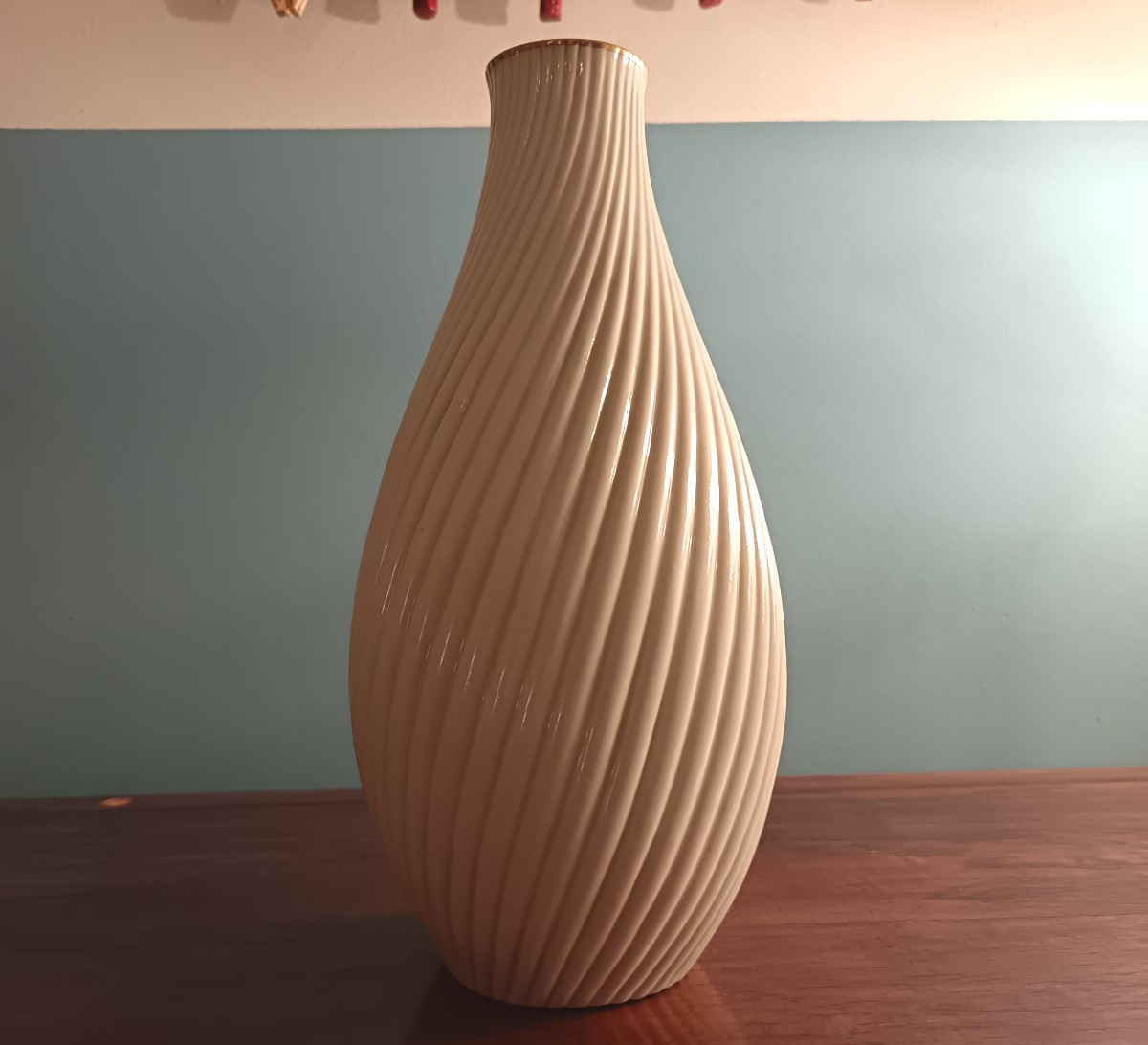 Vaso in porcellana Ginori 1940-photo-2