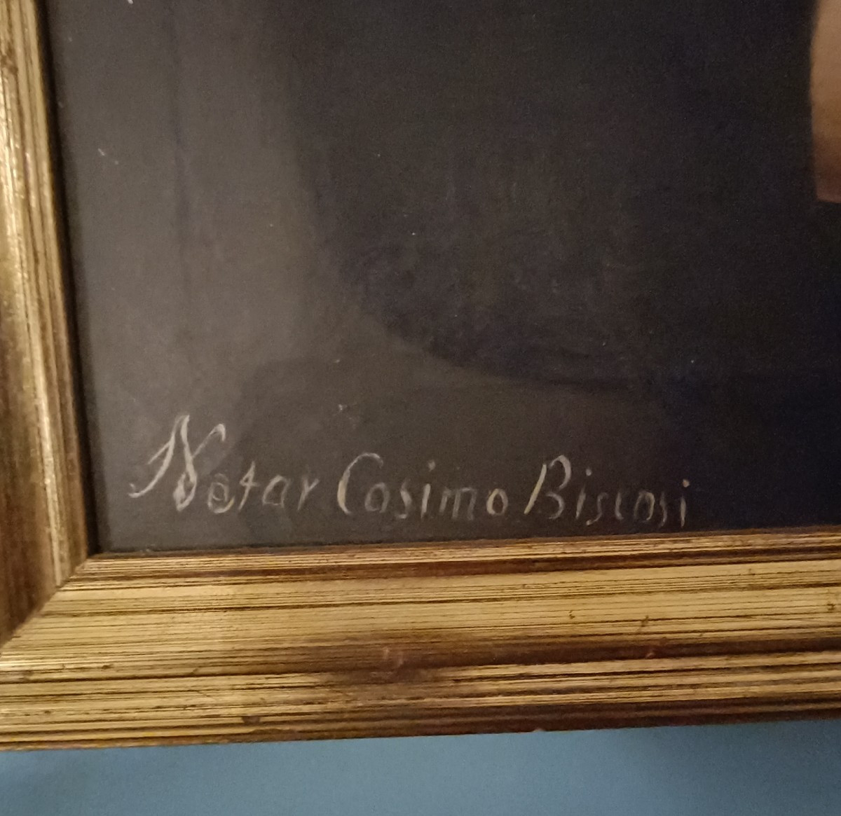 Olio su tela del 1800 il Notaio-photo-4