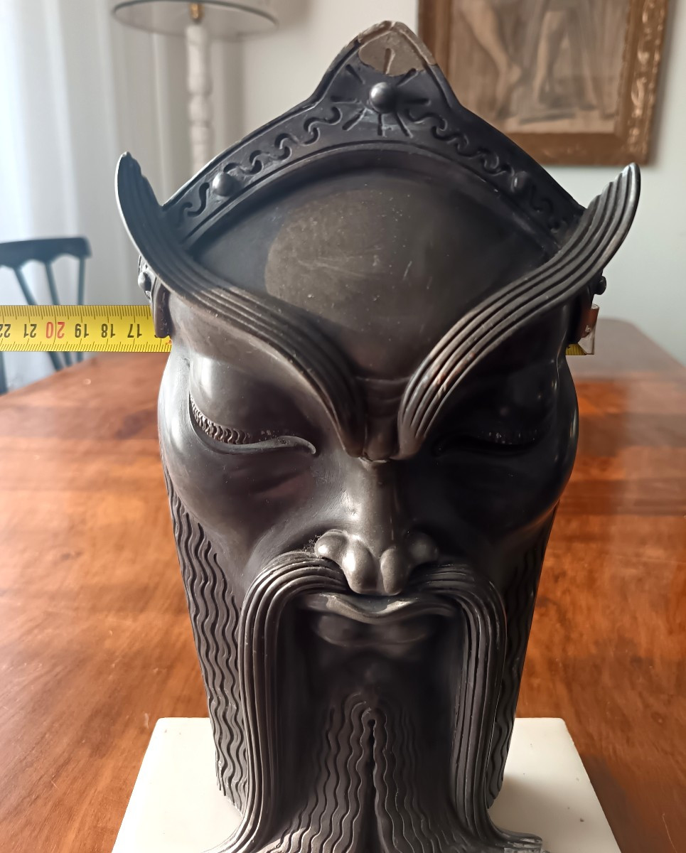 Scultura Art Decò in bachelite firmata Lee Oscar Lawrie-photo-3