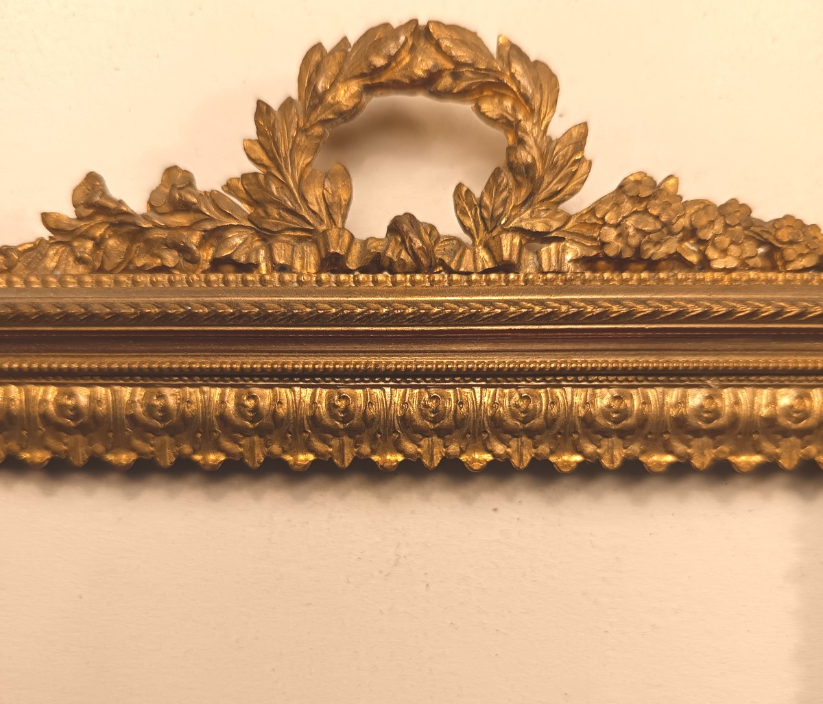 Cornice da viaggio in bronzo dorato 1790-photo-2