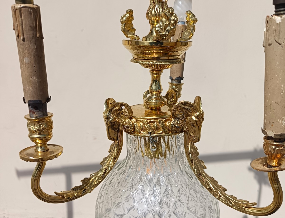 Coppia lampadari Umbertini 1840 Torino-photo-2