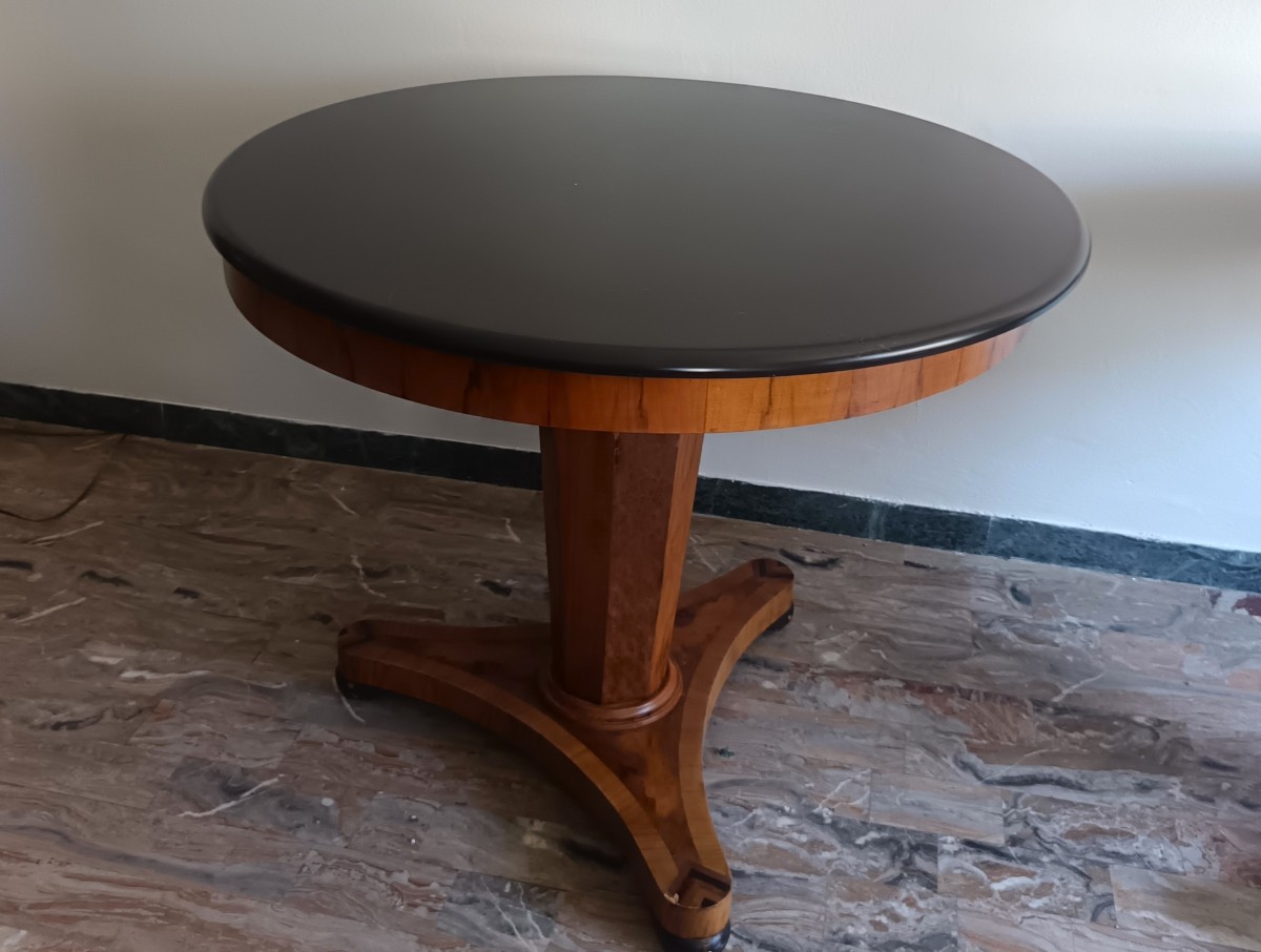 Coppia di tavoli su disegno dell'Architetto Piero Portalupi 1930-photo-2