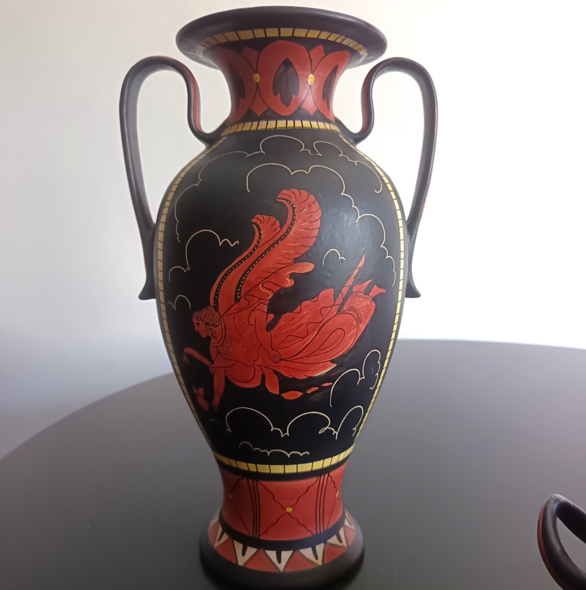 Trittico di vasi Deruta 1930-photo-3