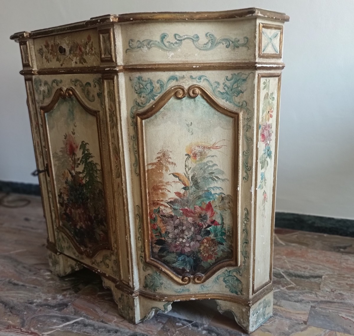 Mobile veneziano laccato inizio XX secolo-photo-2