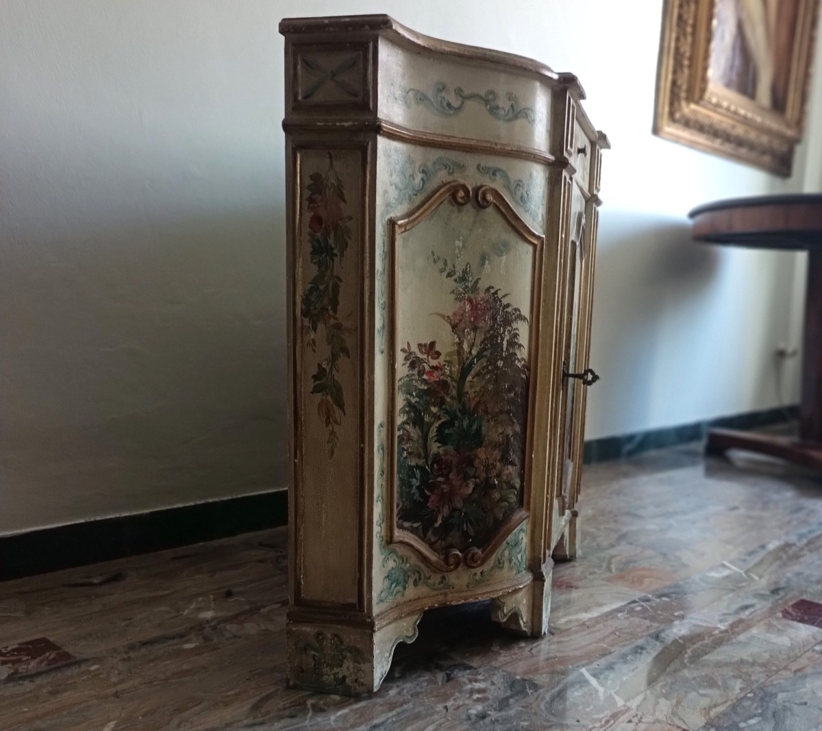 Mobile veneziano laccato inizio XX secolo-photo-3