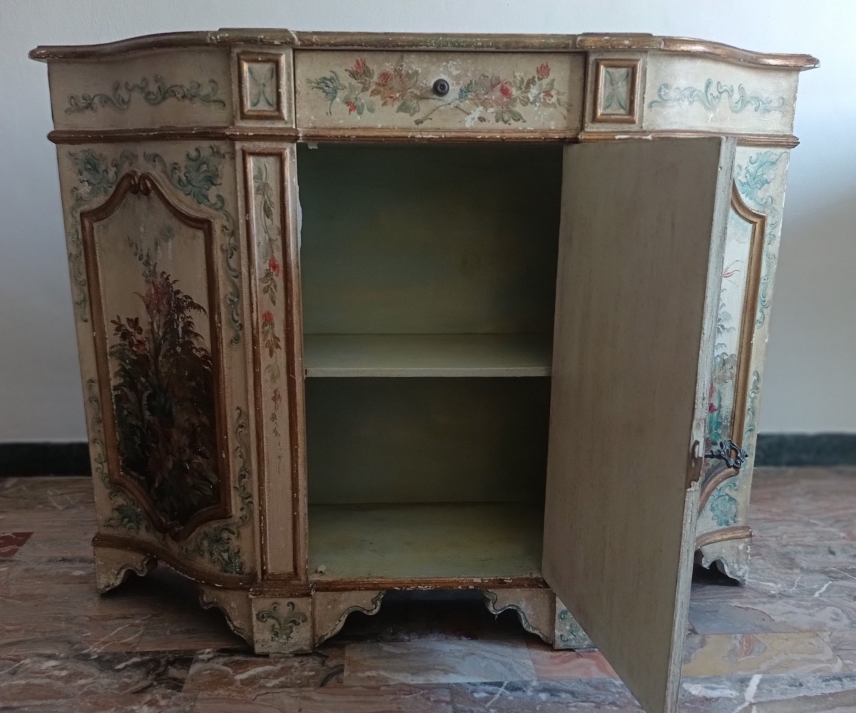 Mobile veneziano laccato inizio XX secolo-photo-4